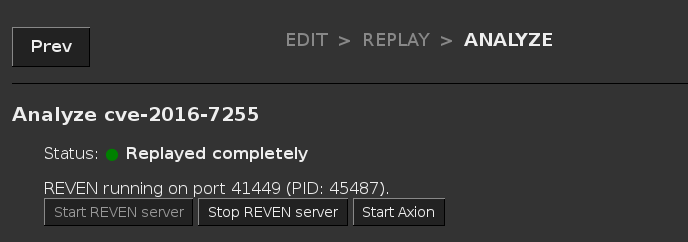 Project manager find port in analyze