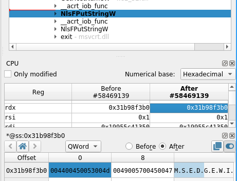 Print hostname